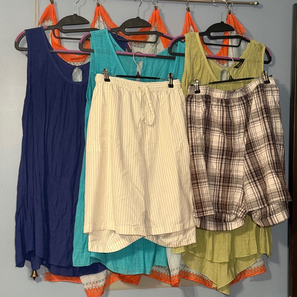 Five Item Bundle. Hand made in Hue, Vietnam. Size 22-24.